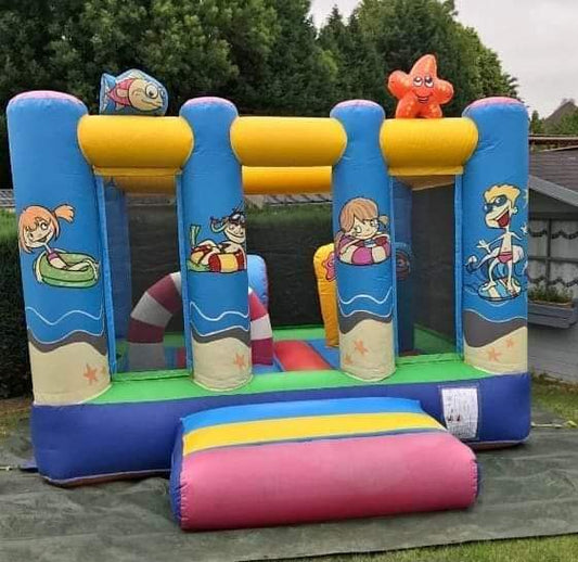La plage (mini parcours avec obstacle)