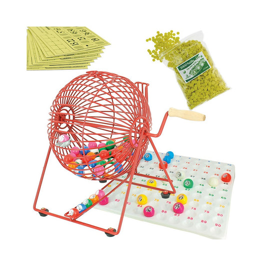 Matériel de loto (boulier, cartons, tableau)